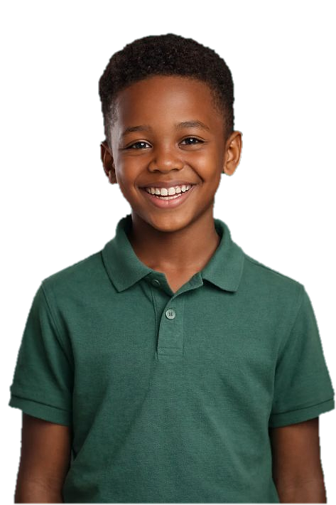 Smiling student